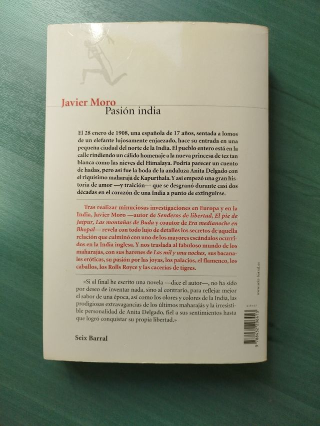 Pasión India Javier moro