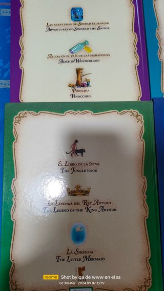 Colección cuentos bilingüe