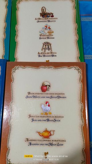 Colección cuentos bilingüe