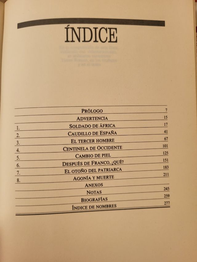 Libro Franco textos de hoy (1985)