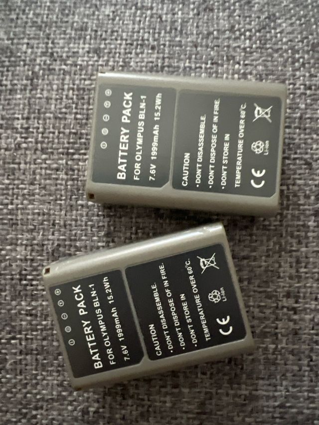 Baterias Olympus BLN-1