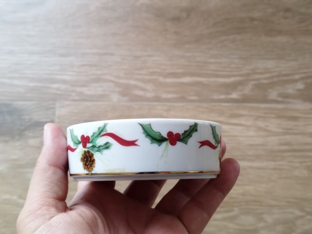 Taça de natal pequena Porcel