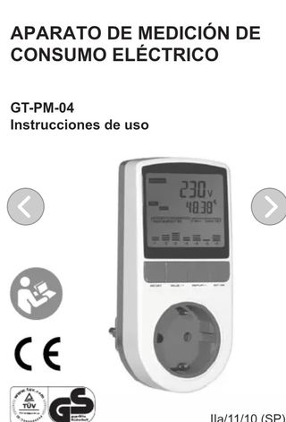 Medidor Consumo Eléctrico 