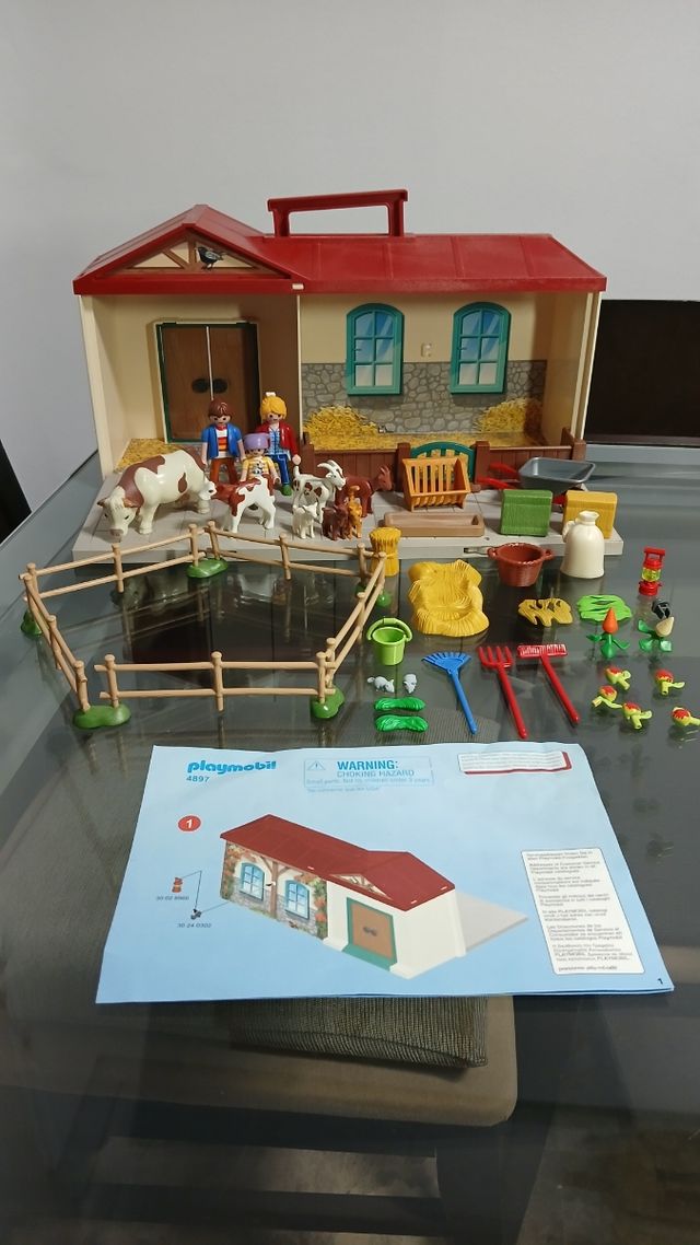 Granja Portátil Playmobil