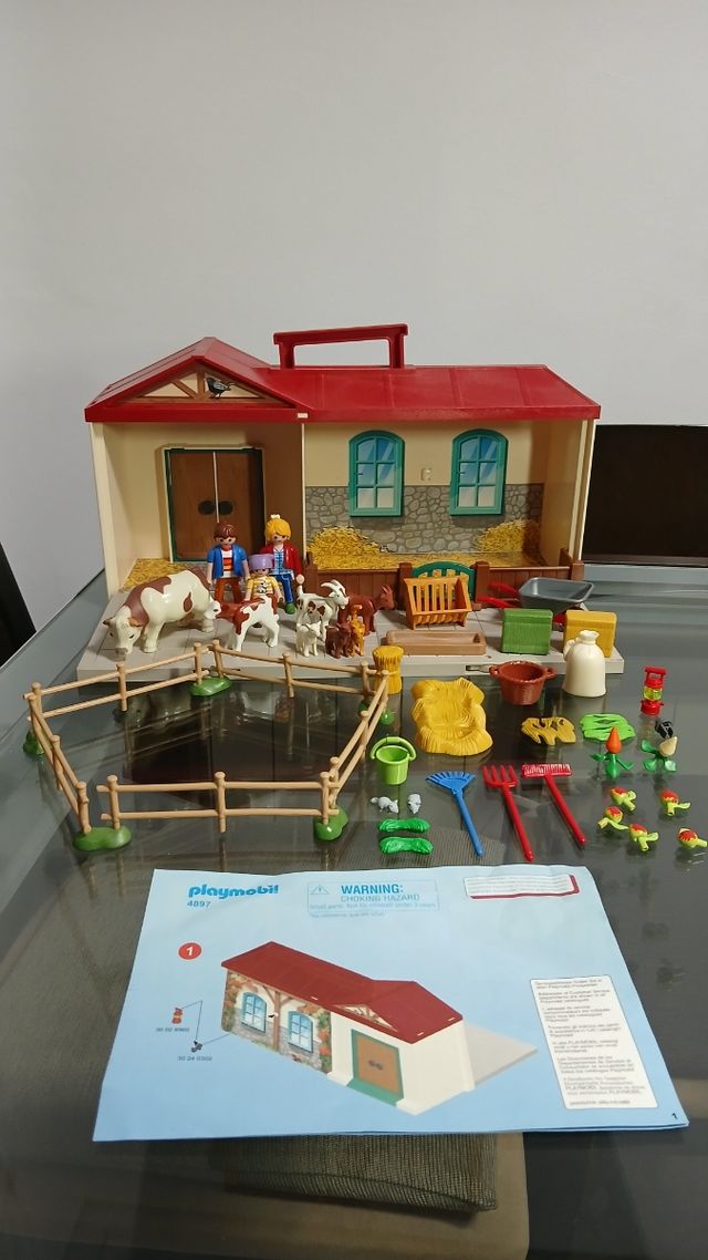 Granja Portátil Playmobil