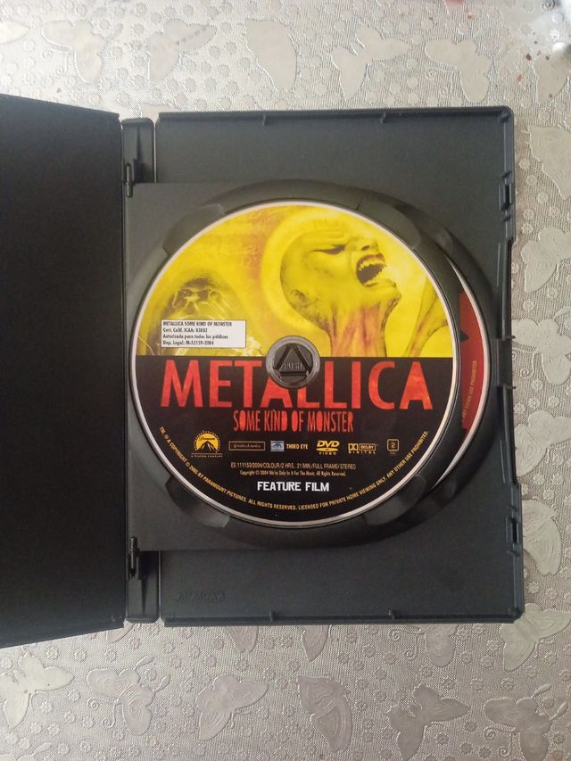 METÁLLICA, SOME KING OF MONSTERS,2 DVD'S