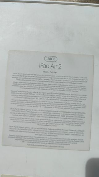 iPad Air 2 128GB 3G