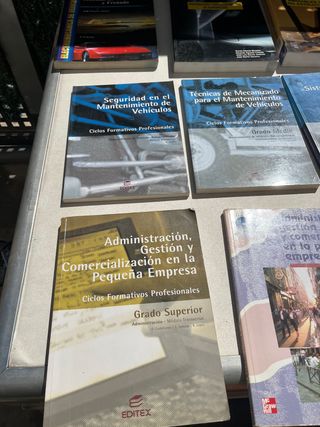 Libros oposiciones, automocion, empresa