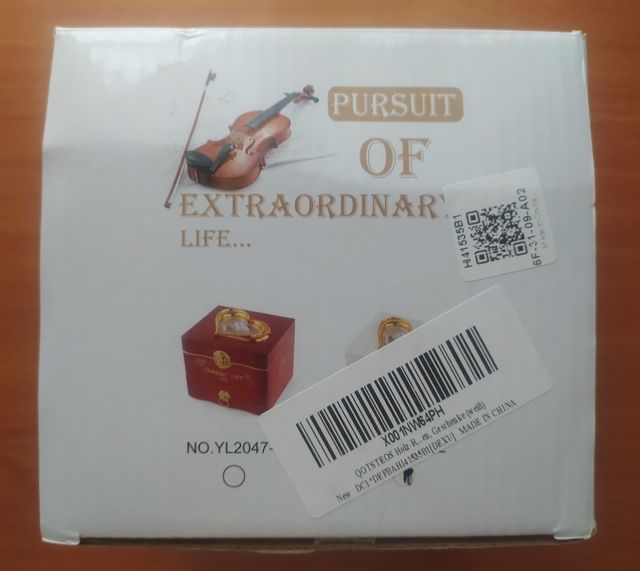 JOYERO/CAJA DE MÚSICA