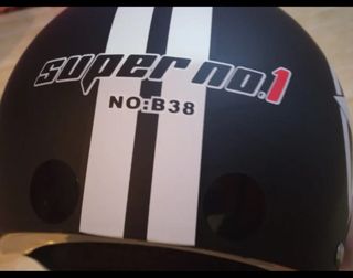 Casco moto.