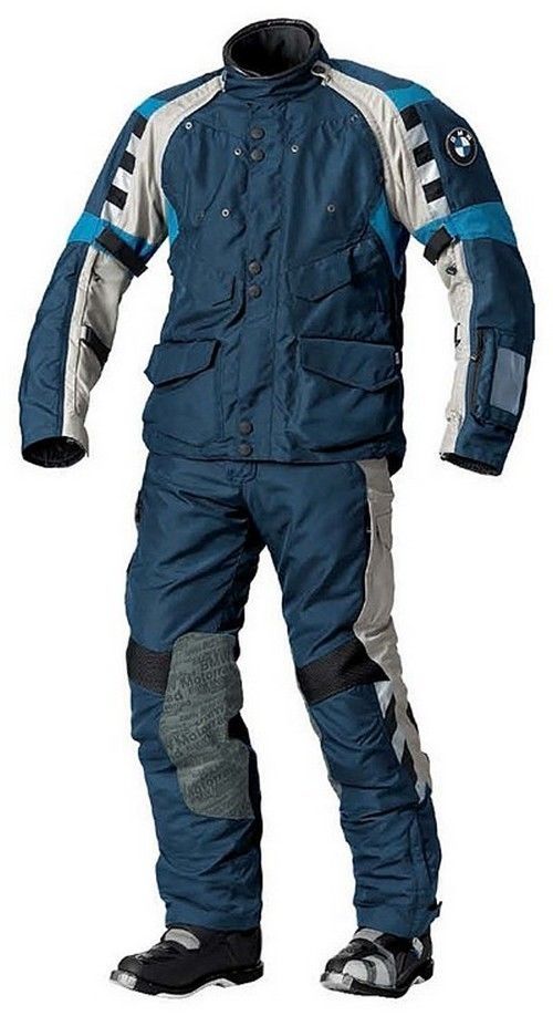 Conjunto BMW RALLYE III azul chaqueta y pantalón