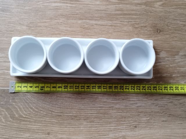 Conjunto de 4 tacinhas cerâmica para servir