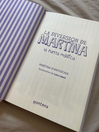 Libro la diversión de Martina