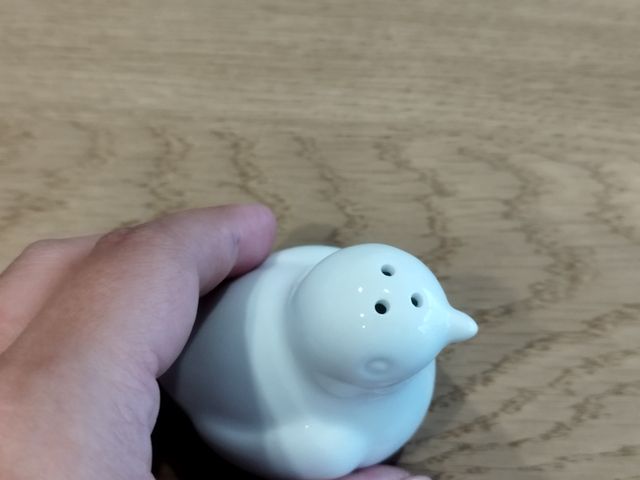 Conjunto saleiro + pimenteiro passarinhos