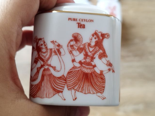 Conjunto de 3 frascos de cerâmica chinesa para chá