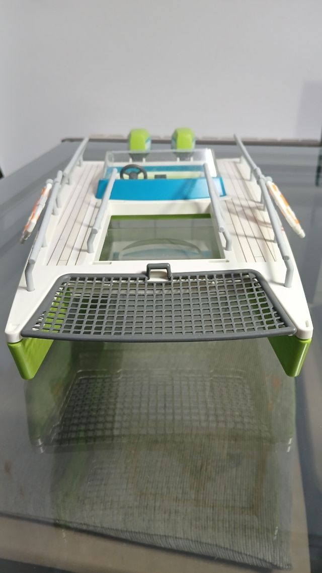 Barco con vistas al fondo marino Playmobil