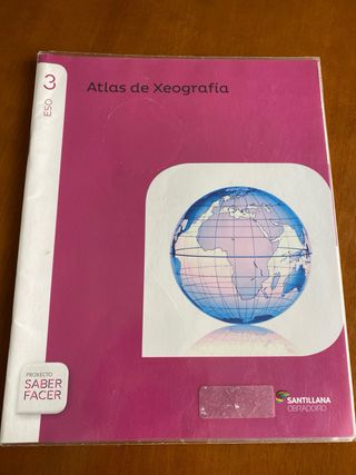 Libro xeografía e historia + atlas