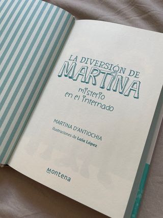 Libro de la diversión de Martina
