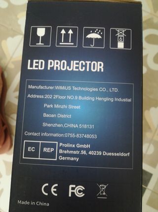 Proyector portable Led (model K5)