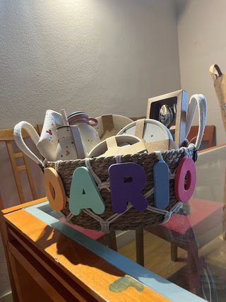 cestas y tartas de pañales bebe