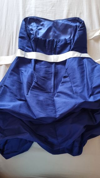 Rebajado! Vestido Azul eléctrico tipo globo