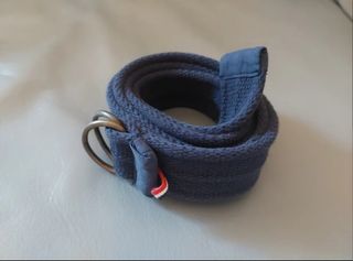 Cinturón trenzado azul El Ganso