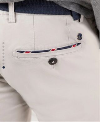 Cinturón trenzado azul El Ganso