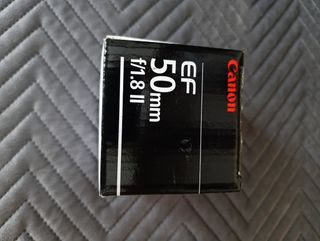 Objetivo Canon EF 50 mm f/1.8 II