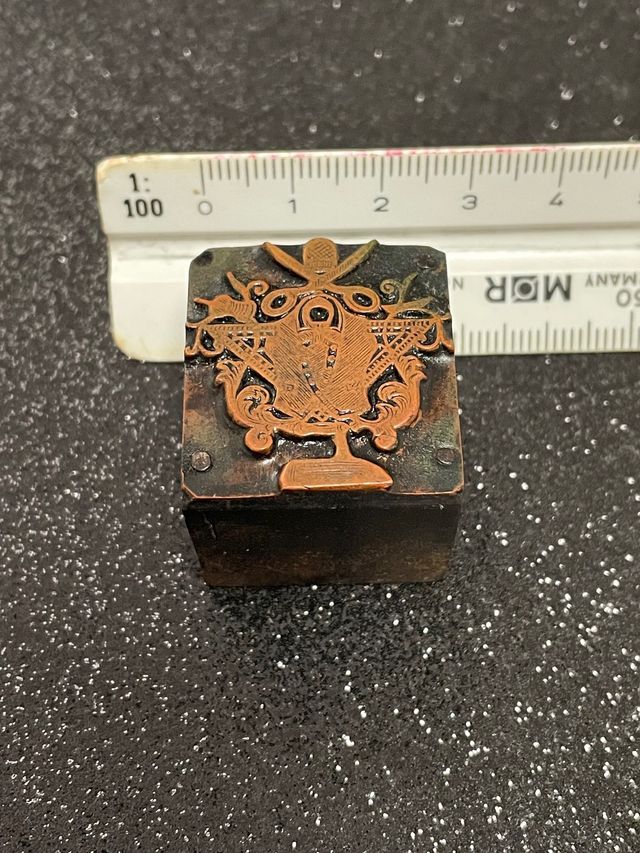 Timbro a stampa Richard Gans Tastrería