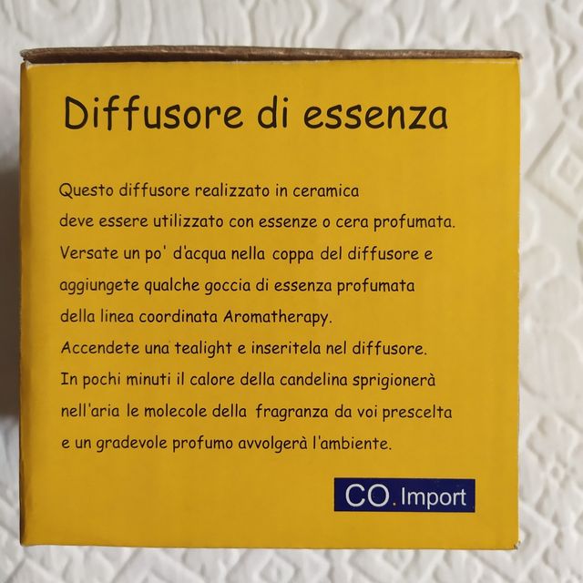 Diffusore di essenza in ceramica