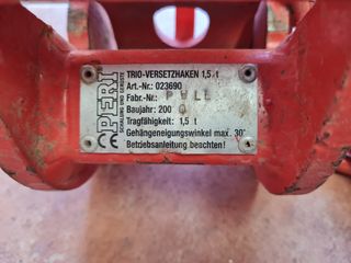 Juego de garras peri para grua