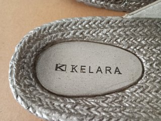 Sandalias plateadas