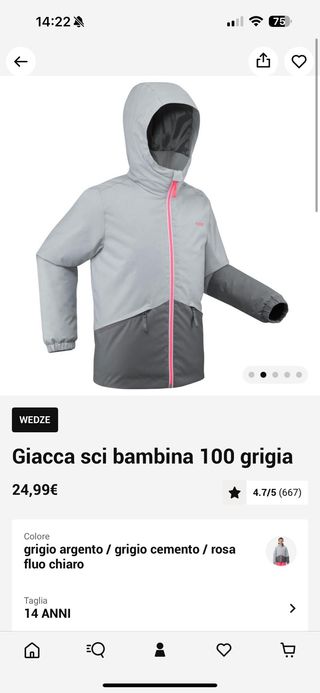 Giacca Sci 100