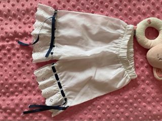 Camisa de baturra y enagua para bebe