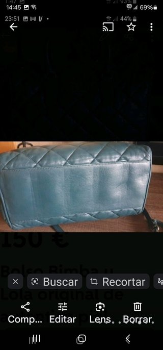 Bolso Bimba y Lola original de piel