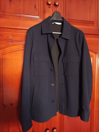 Chaquetón marinero azul marinero de zara