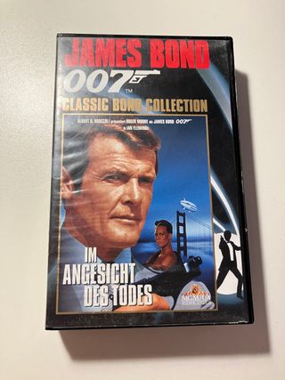 JAMES BOND 007 VHS