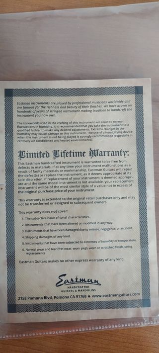 Chitarra EASTMAN