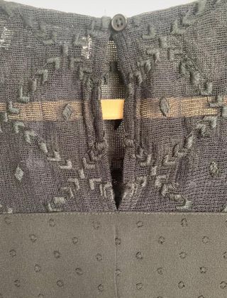 Vestido negro Pull&Bear