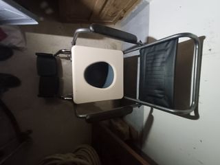 Silla de ruedas  y silla de aseo