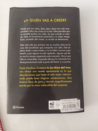 Punto ciego, ejemplar firmado