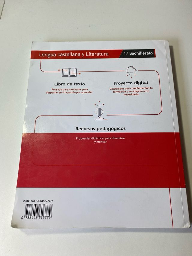 Libro Lengua y literarura 1 Bachillerato