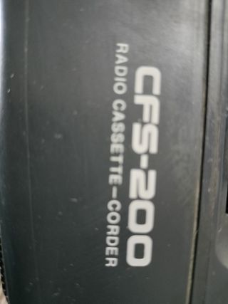 Radiocasette Sony CFS-200