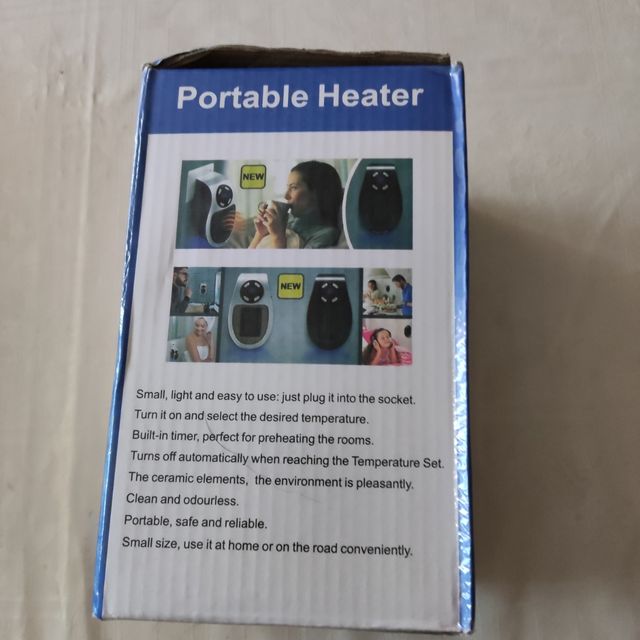 Calentador portátil pequeño nuevo