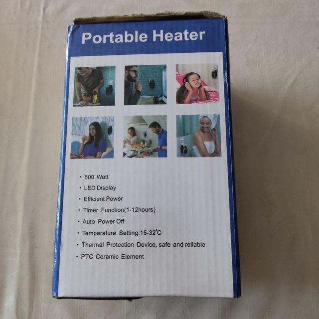 Calentador portátil pequeño nuevo