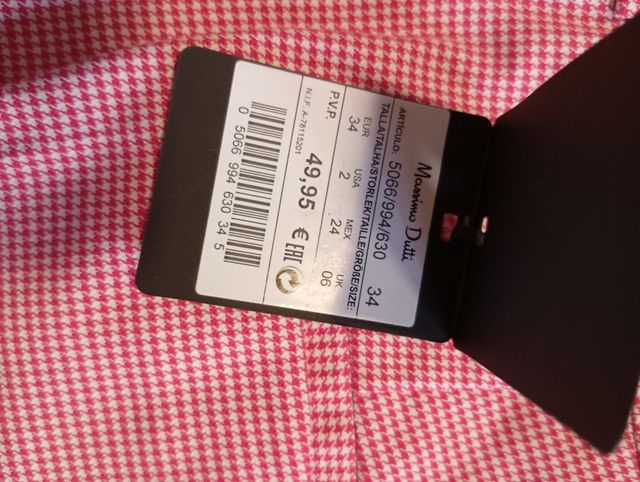 Pantalón Massimo Dutti XS