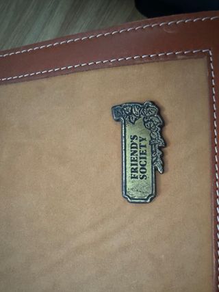 Maletin de cuero marron 