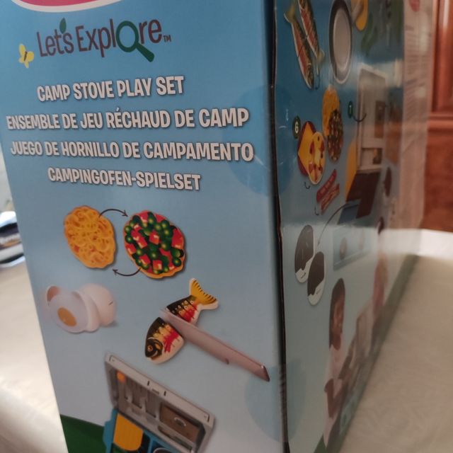 Juego de hornillo de campamento nuevo