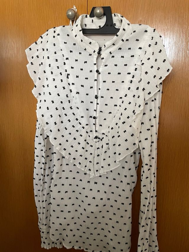 Camisa Zara Crepé