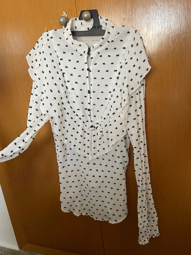 Camisa Zara Crepé